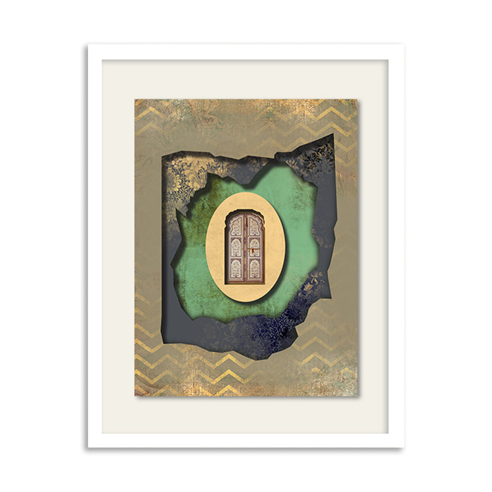 Gharana 2 Traditional Artwork Canvas Print for Wall