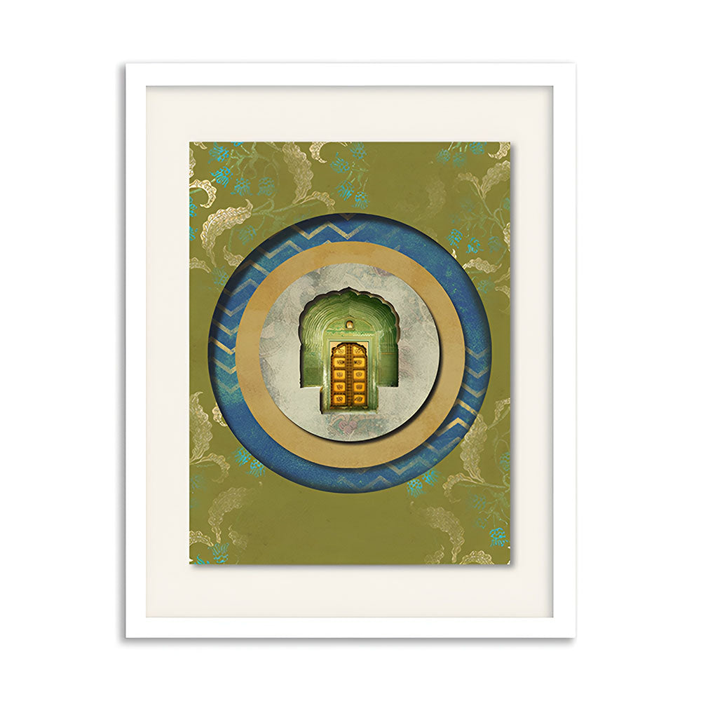 Gharana 5 Traditional Artwork Canvas Print for Wall