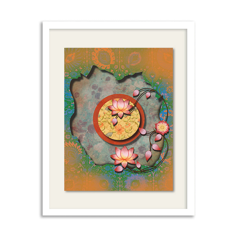 Gharana 6 Traditional Artwork Canvas Print for Wall