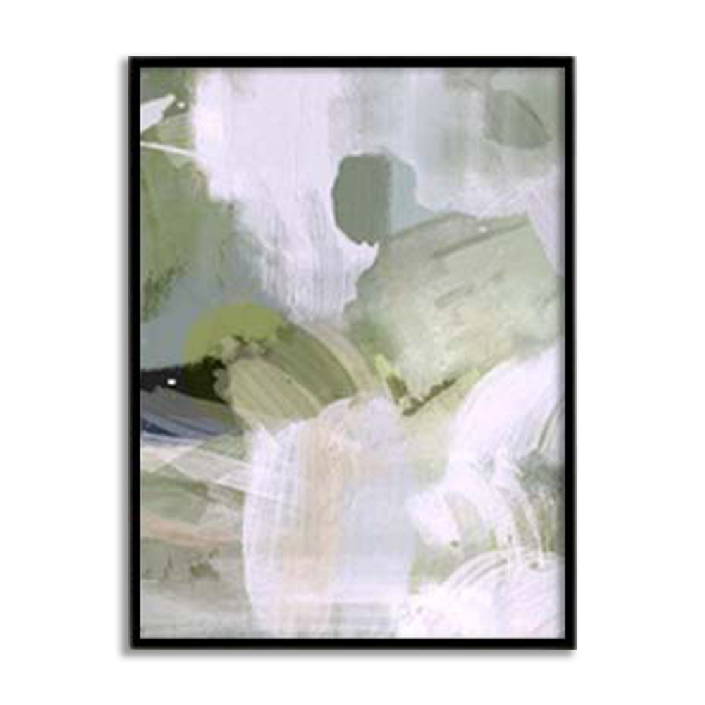Green Hues 1 Wall Art | Abstract Canvas Painting for Wall | Wall Decor | Wall Painting