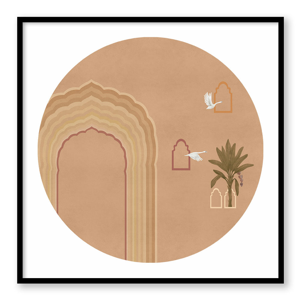 Grove 1 (Square) Nature Artwork Canvas Print for Wall