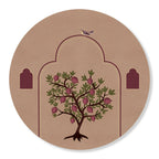 Grove No. 4 (Round) – Nature Art Canvas Print for Wall