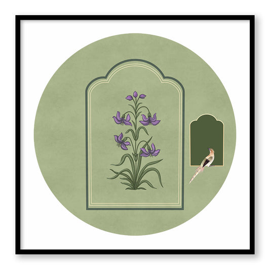 Grove 5 (Square) Canvas Nature Art Print for Wall