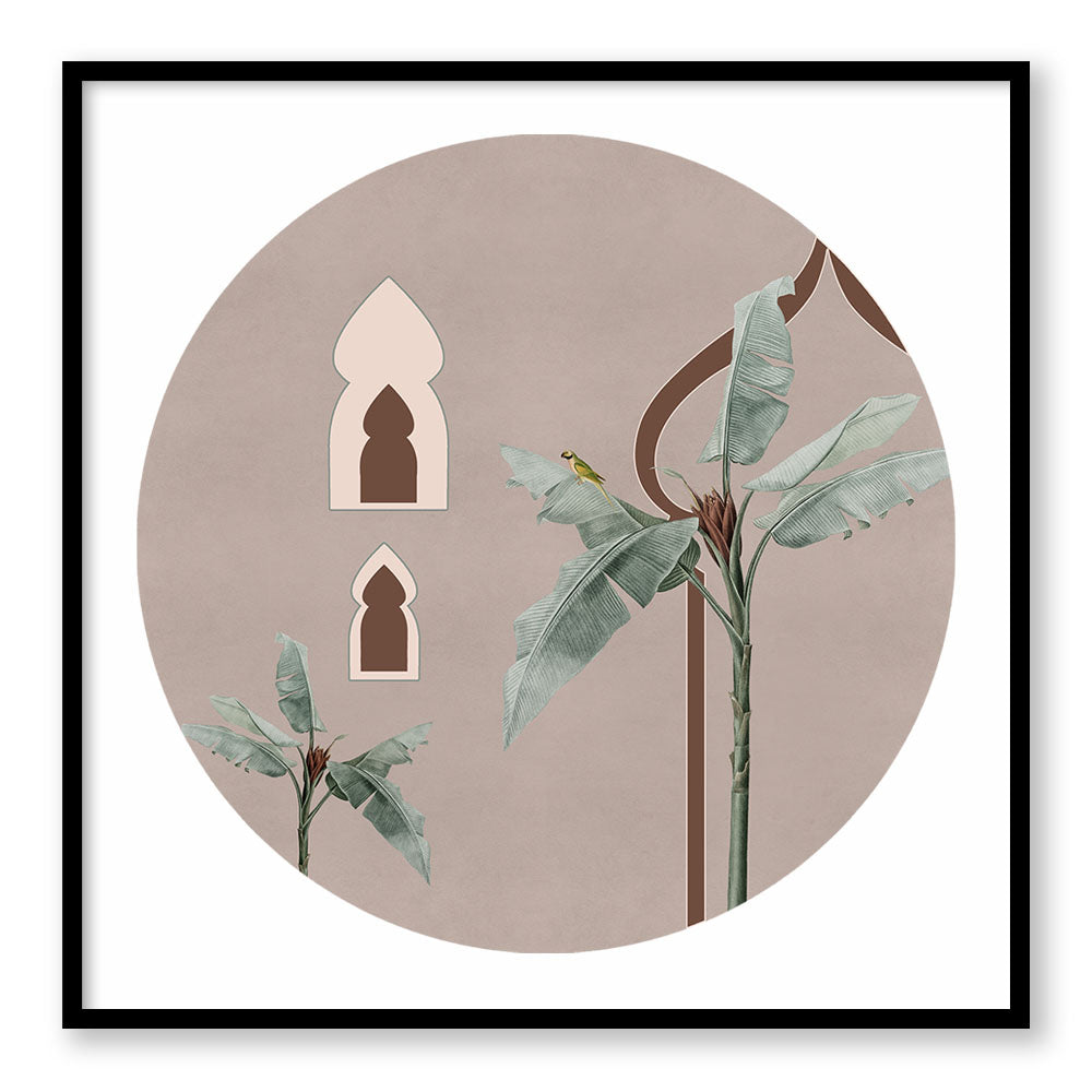 Grove 7 (Square) Nature Artwork Canvas Print for Wall