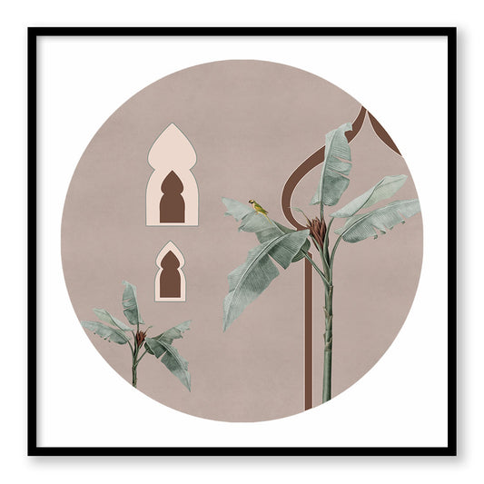 Grove 7 (Square) Nature Artwork Canvas Print for Wall
