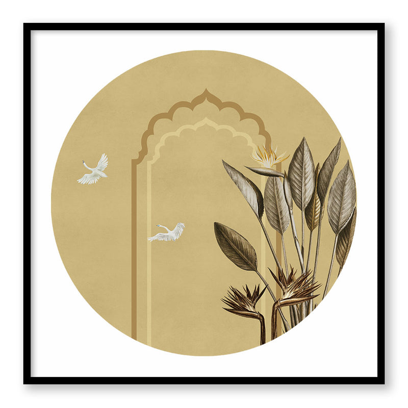 Grove 8 (Square) Nature Artwork Canvas Print for Wall