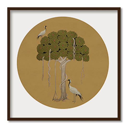 Grove 9 (Square) Wall Artwork | Nature Canvas Painting for Wall | Wall Decor | Wall Painting