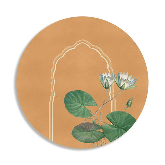 Grove 10 (Round) Canvas Nature Art Print for Wall