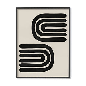 Harmony 1 Black and White Wall Artwork