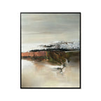 Horizon Texture No. 2 – Textured Acrylic Painting