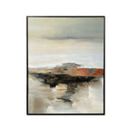 Horizon Texture No. 1 – Textured Acrylic Painting