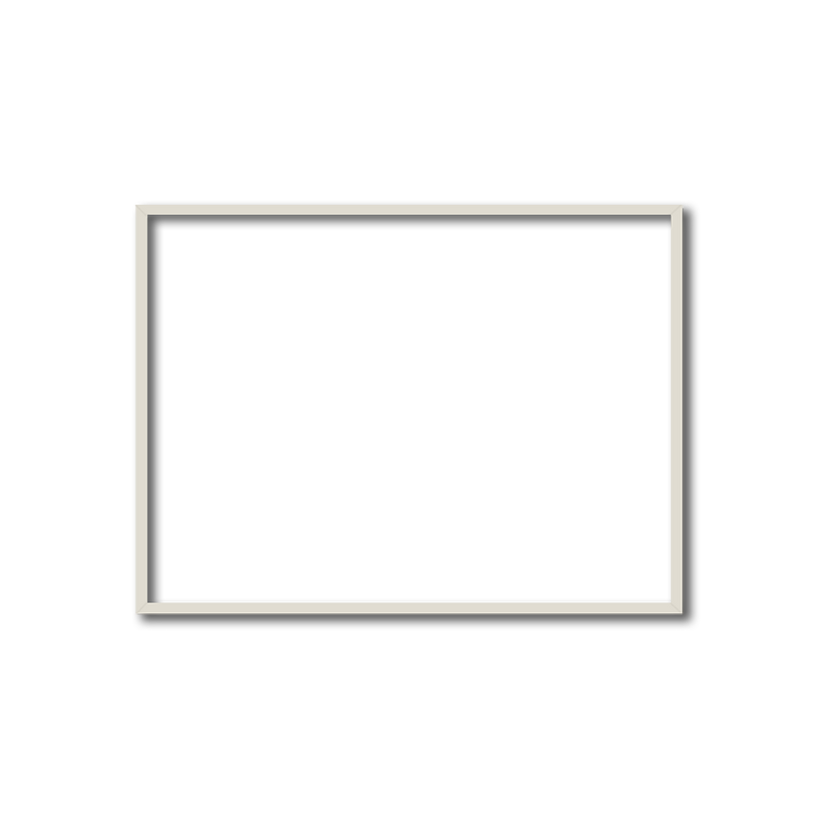 White frame