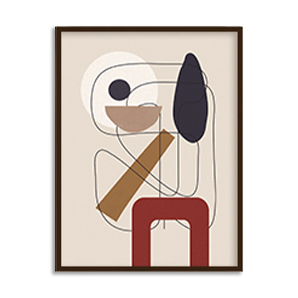 Introvert 2 Scandinavian Wall Art Canvas Print