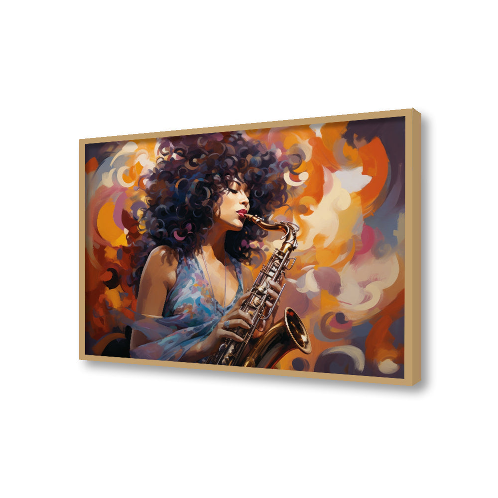 Jazz Musicians 1 Pop Artwork Canvas Print for Wall