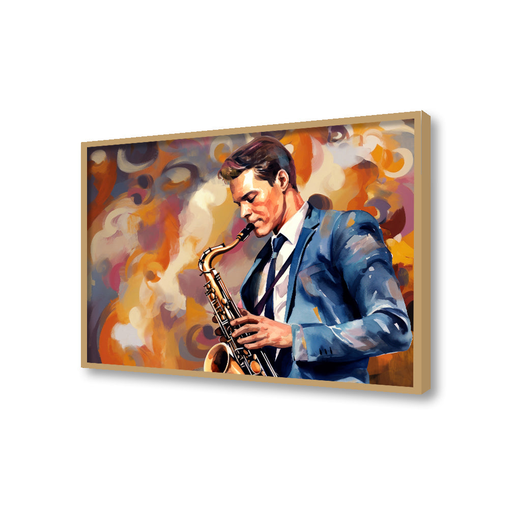 Jazz Musicians 2 Pop Artwork Canvas Print for Wall