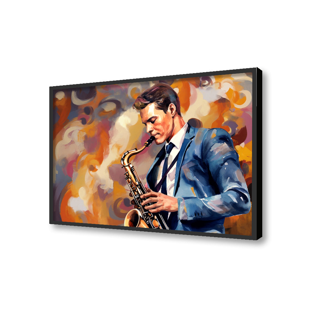 Jazz Musicians 2 Pop Artwork Canvas Print for Wall