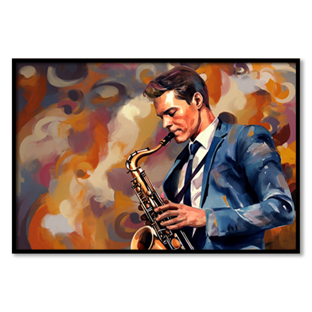 Jazz Musicians 2 Pop Artwork Canvas Print for Wall