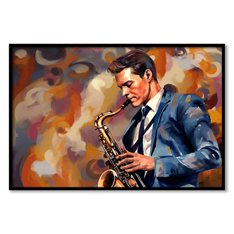 Jazz Musicians 2 Pop Artwork Canvas Print for Wall