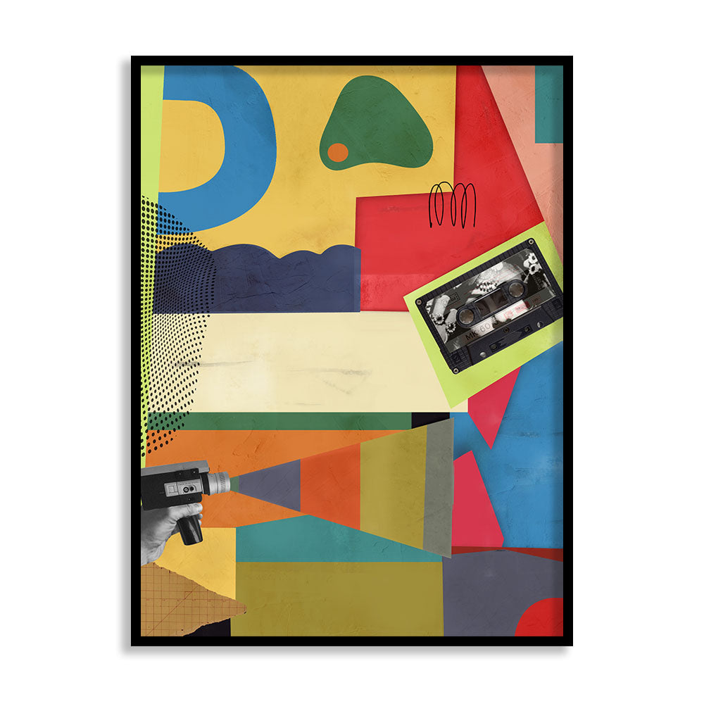 Kaleidoscopic 1 Pop Art Canvas Print