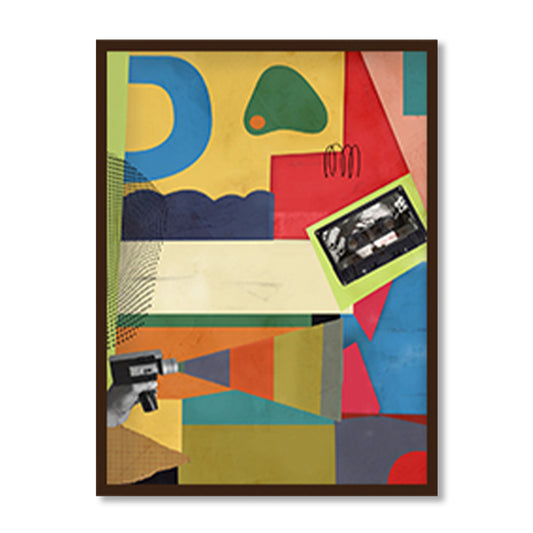 Kaleidoscopic 1 Wall Art | Pop Wall Artwork | Abstract Canvas Painting for Wall | Wall Decor | Wall Painting