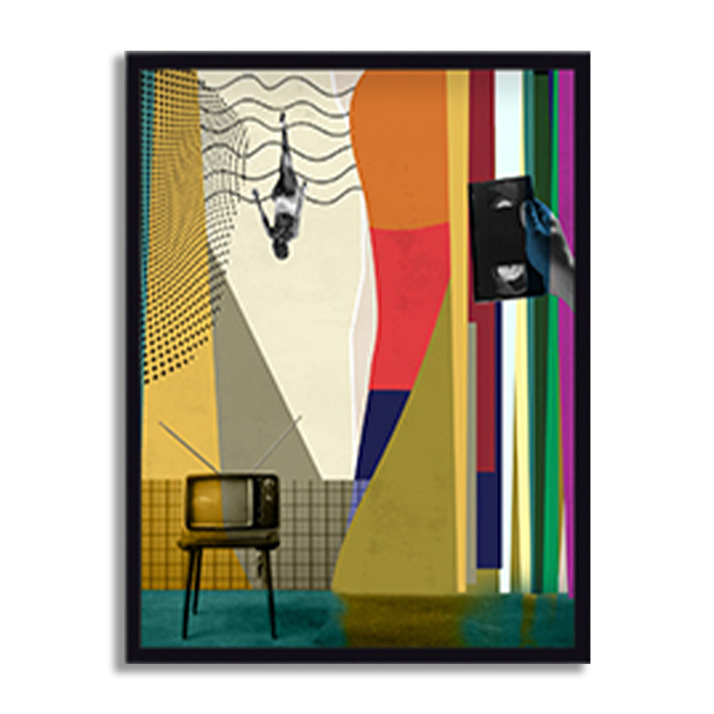 Kaleidoscopic 2 Wall Art  | Pop Wall Artwork | Abstract Canvas Painting for Wall | Wall Decor | Wall Painting