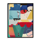 Kaleidoscopic No. 3 – Pop Art Canvas Print