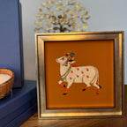 Kamdhenu Pichwai Artwork with Gift Box