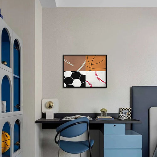 All the things I like 1 Wall Art Canvas Print for Kids Room