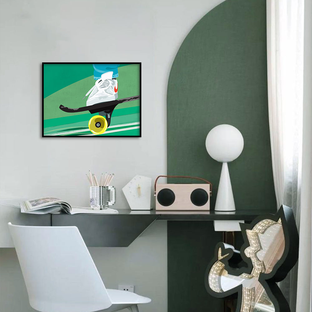 All the things I like 2 Wall Art Canvas Print for Kids Room