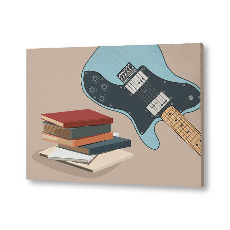 All the things I like 3 Wall Art Canvas Print for Kids Room