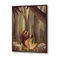Roaring Lion Wall Art Canvas Print for Kids Room