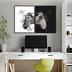 Xbox - Set of 2 Pop Artwork Canvas Print for Wall