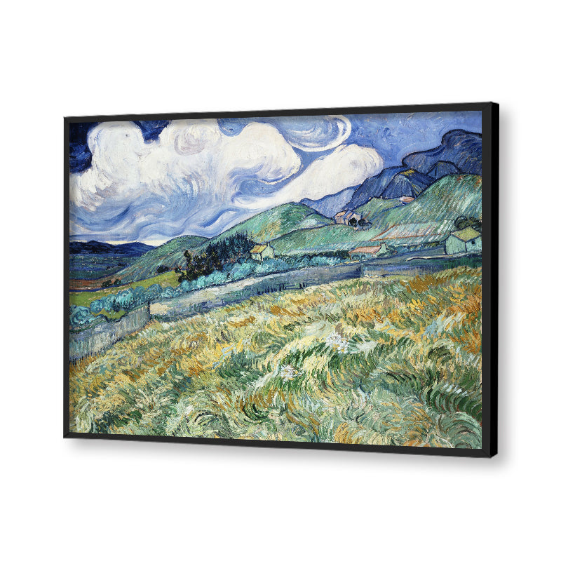 Landscape by Vincent - Famous Painting Canvas Print