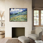 Landscape by Vincent - Famous Painting Canvas Print