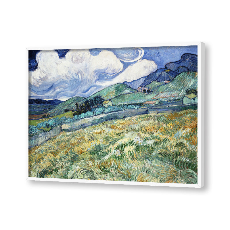 Landscape by Vincent - Famous Painting Canvas Print