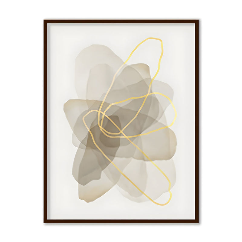 Layers Abstract Canvas Wall Art Print