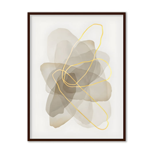 Layers Abstract Canvas Wall Art Print