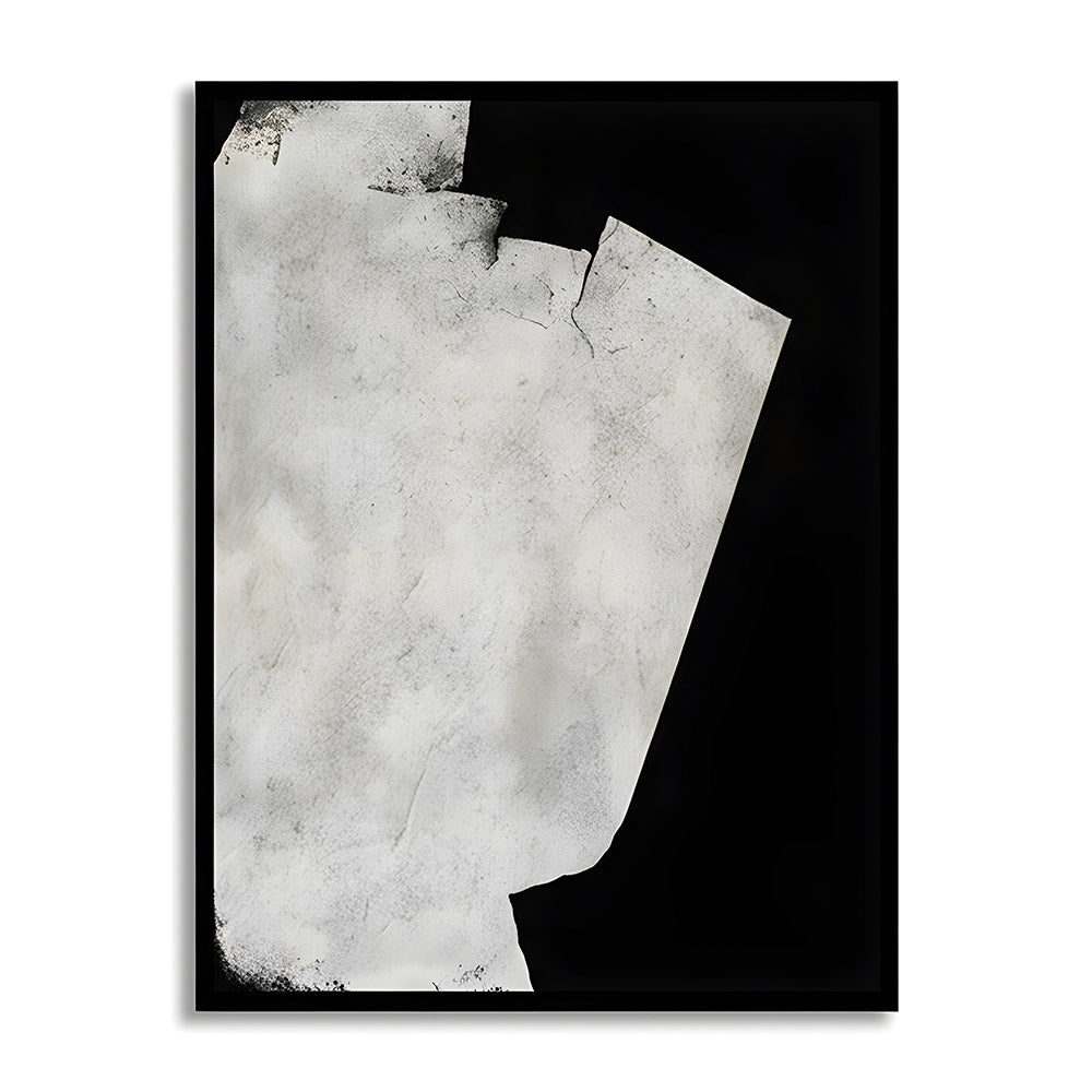 Light and Darkness Abstract Canvas Wall Art Print