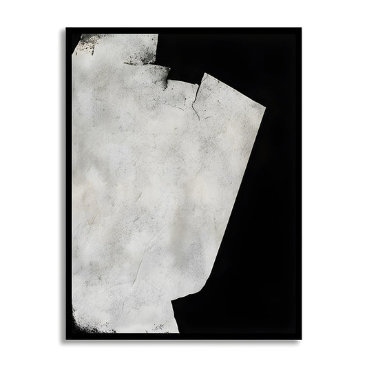 Light and Darkness Abstract Canvas Wall Art Print
