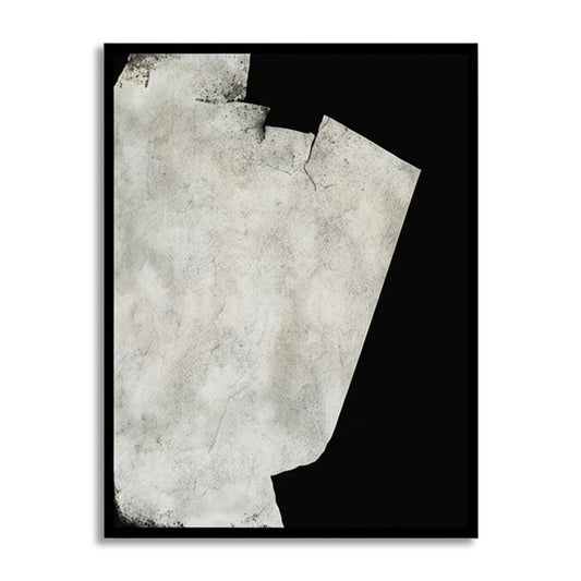 Light and Darkness | Abstract | Black & White Canvas Painting for Wall | Wall Decor | Wall Painting