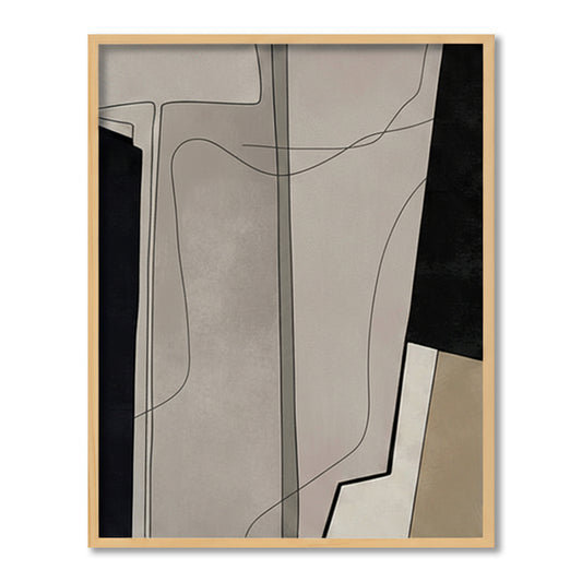 Linear Rhythm | Abstract Canvas Painting for Wall | Wall Decor | Wall Painting