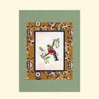 Bloom & Feather Nature Artwork Canvas Print for Wall (Set of 2)