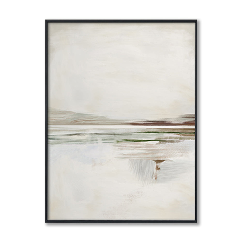 Minimal Abstract Scenery - Set of 2 Wall Artwork | Abstract Canvas Painting for Wall | Wall Decor | Wall Painting