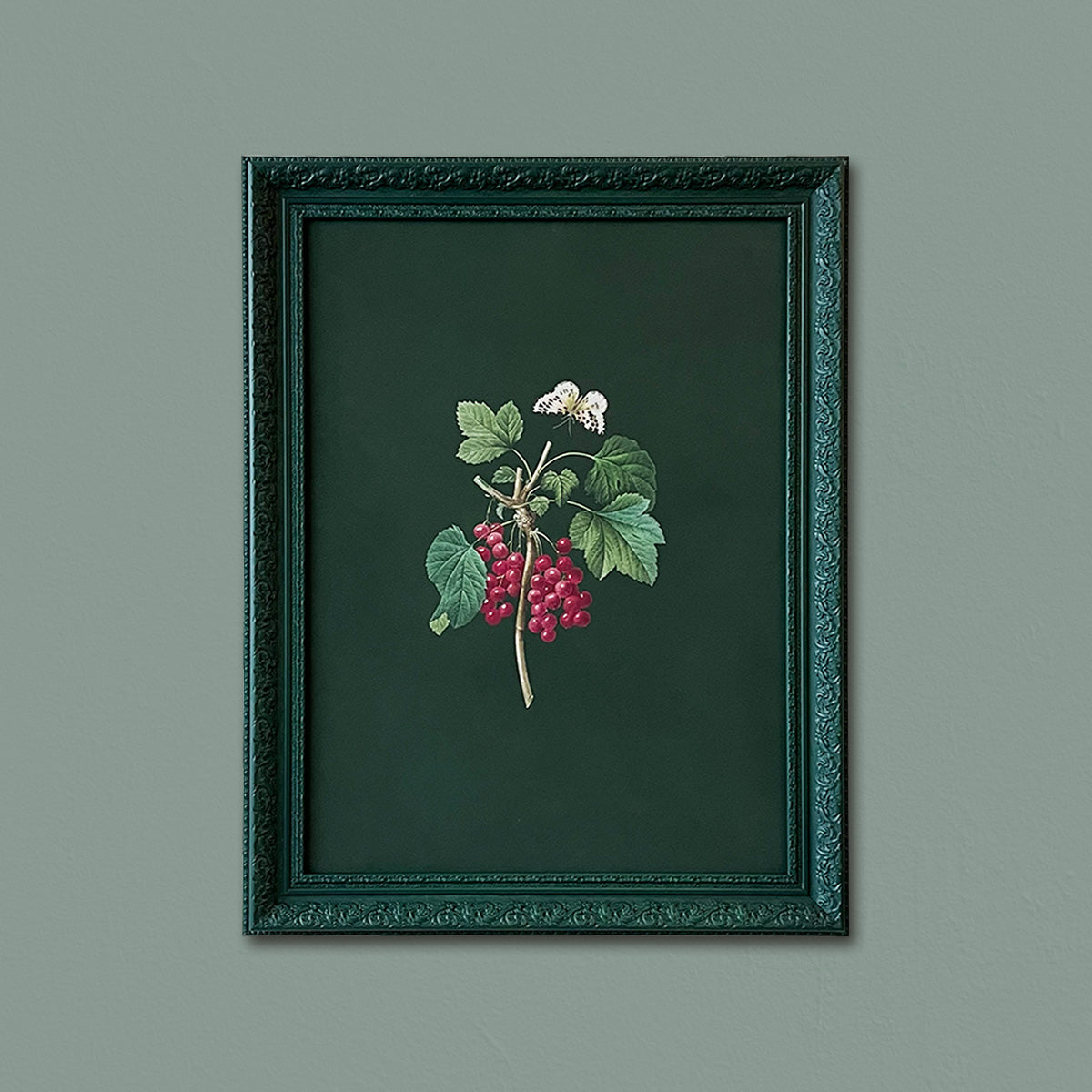 Ornate Botanicals 2 Mixed Media Canvas Wall Artwork