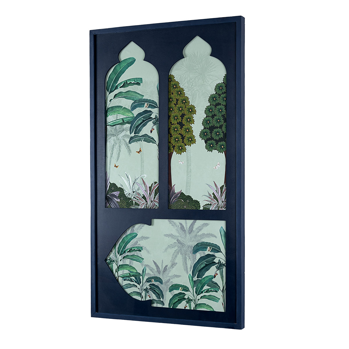 Pichwai Garden 5 Mixed Media Canvas Wall Artwork