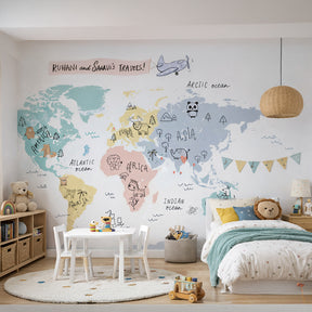 World Explorer Kids Wallpaper