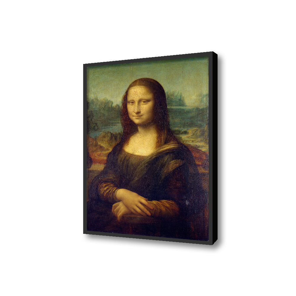 The World Famous Mona Lisa by Leonardo Da Vinci Famous Painting Artwork Canvas Print
