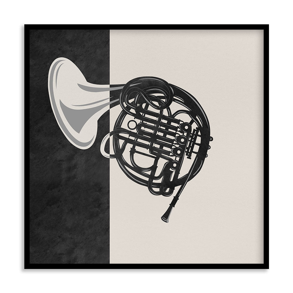 Music Lover 2 Vintage Artwork Canvas Print for Wall