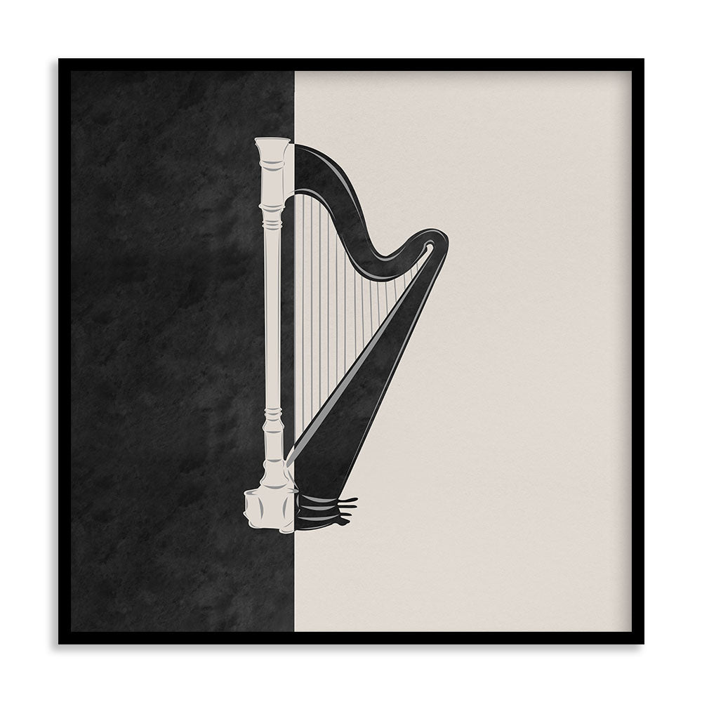 Music Lover 4 Vintage Artwork Canvas Print for Wall