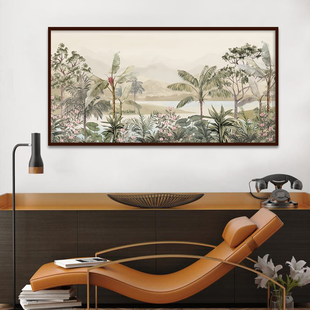A New Dawn Nature Art Canvas Wall Print